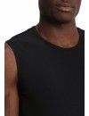 Camiseta Interior Calvin Klein Cuello Redondo Sin Mangas -Pack de 2- (Negra)