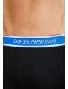 Bóxer Emporio Armani -Pack de 3- (Multicolor Con Cinturilla Azul y Blanca)