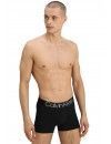 Bóxer Calvin Klein Evolution (Negro con Logo Gris)