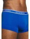 Bóxer Emporio Armani Stretch Cotton-Pack de 3- (Marino, Naranja y Azul)