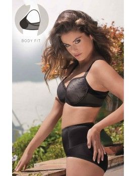 Sujetador Selene Violeta C Reductor de Capacidad con Aros y Relleno (Negro y Tierra)