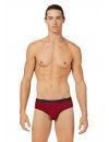 Slip Emporio Armani Stretch Cotton -3 Pack- (Marino y Granate)