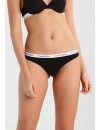 Tanga Calvin Klein Carousel Básico -3 Pack- (Negro, Blanco y Negro)