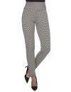 Legging Vichy, de Janira (Negro-Blanco)