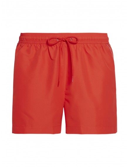 Bañador Calvin Klein CK Core Logo (Rojo)