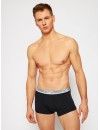 Bóxer Emporio Armani Stretch Cotton -3 Pack- (Negro, Gris y Negro)