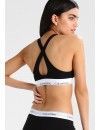 Top Bralette Lift Calvin Klein Básico Modern Cotton (Negro)