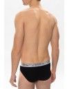 Slip Emporio Armani Stretch Cotton -3 Pack- (Negro, Gris y Negro)