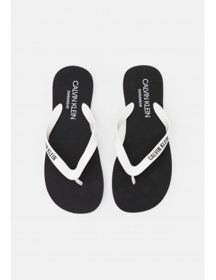 Chanclas de dedo Calvin Klein Intense Power (Blanco-Negro)