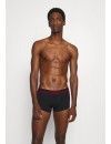 Bóxer Emporio Armani -3 Pack- Stretch Cotton (Negro con Logo Multicolor)