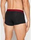 Bóxer Emporio Armani -3 Pack- Sostenible (Negro y Rojo Logo Fantasía)