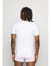 Camiseta Interior Calvin Klein CK One -2 Pack- Cuello Pico (Blanca)