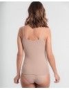 Camiseta interior de mujer de algodón Princesa con tirantes finos