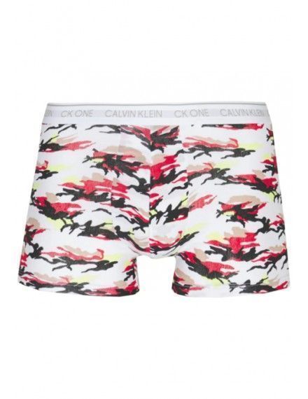 Bóxer Calvin Klein CK One Cotton Stretch (Blanco estampado)