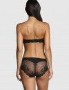 Braga Janira Brislip Greta con encaje floral (negro)