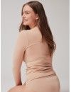 Camiseta interior de mujer  Gisela Thermal EKO manga larga y cuello de pico