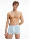 Bóxer Calvin Klein -3 Pack- Stretch Cotton (Negro, Celeste y Marfil)