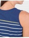 Camisón Massana sin Mangas a Rayas (Marino)