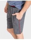 Pijama de Hombre Massana Manga Corta Vigoré (Gris)