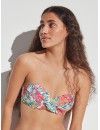 Bikini Gisela Bandeau con Estampado floral