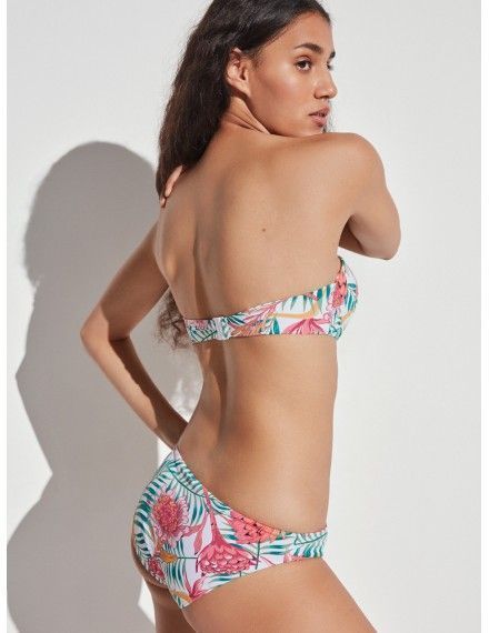 Bikini Gisela Bandeau con Estampado floral