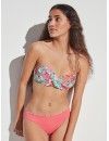 Bikini Gisela Bandeau con Estampado floral
