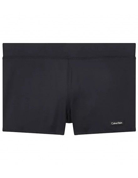 Bañador Calvin Klein Bóxer Core Solids (Negro)