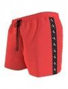 Bañador Calvin Klein CK One Corto (Rojo)