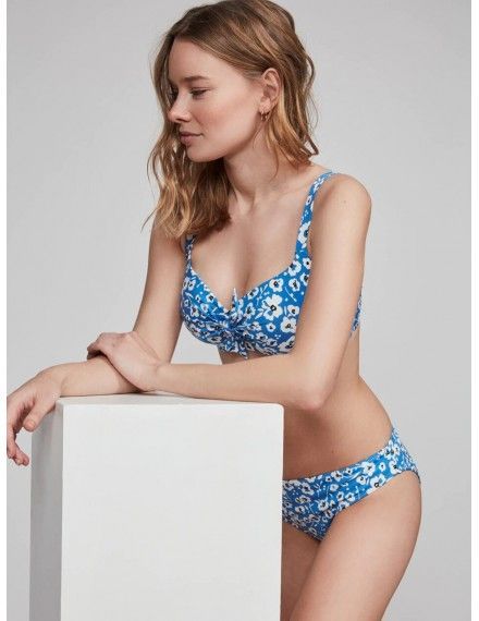 Bikini Gisela Estampado EKO (Azul)