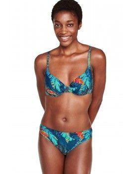 Biquíni Naturana de Capacidade Estampado com Aros