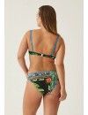 Bikini Naturana de Capacidad Estampado Jungla