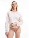 Tanga Calvin Klein  -3 Pack- Radiant Cotton (Blanco, Tierra y Salmón)