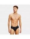 Slip Calvin Klein -3 Pack- Cotton Stretch (Negro, Granate y Camel)
