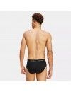 Slip Calvin Klein -3 Pack- Cotton Stretch (Negro, Granate y Camel)