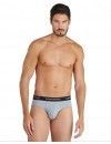 Pack 2 Slips (negro y gris) -Emporio Armani-