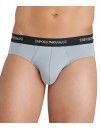 Pack 2 Slips (negro y gris) -Emporio Armani-