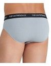 Pack 2 Slips (negro y gris) -Emporio Armani-