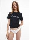 Braga Bikini Calvin Klein -3 Pack- Carousel (Blanco, Celeste y Blanco a rayas)
