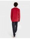 Pijama de hombre Massana de Terciopelo Estampado (Rojo)