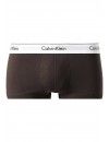 Bóxer Calvin Klein -3 Pack- Modern Cotton Naturals (Negro, Marrón y Beige)