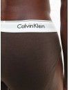 Slip Calvin Klein -3 Pack- Modern Cotton Naturals (Negro, Marrón y Beige)