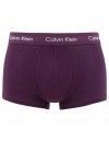 Bóxer Calvin Klein -3 Pack- Cotton Stretch (Rojo, Gris y Marengo)