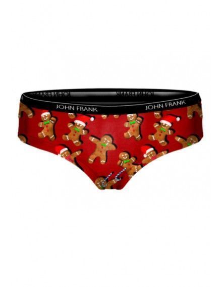 Braga Hipster John Frank Navidad Estampado Pan de Jengibre
