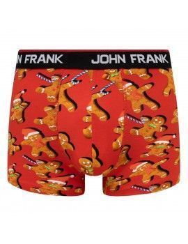 Bóxer John Frank Navidad Estampado Pan de Jengibre