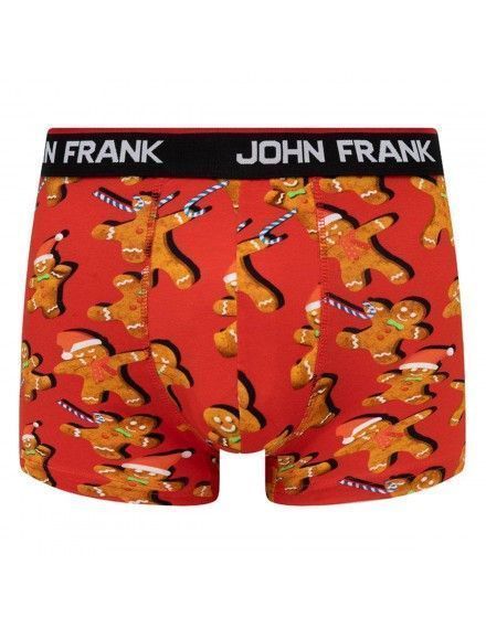 Bóxer John Frank Navidad Estampado Pan de Jengibre