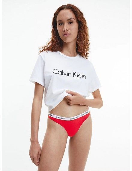 Tanga Calvin Klein Carousel (Rojo)