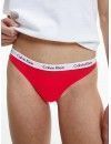 Tanga Calvin Klein Carousel (Rojo)