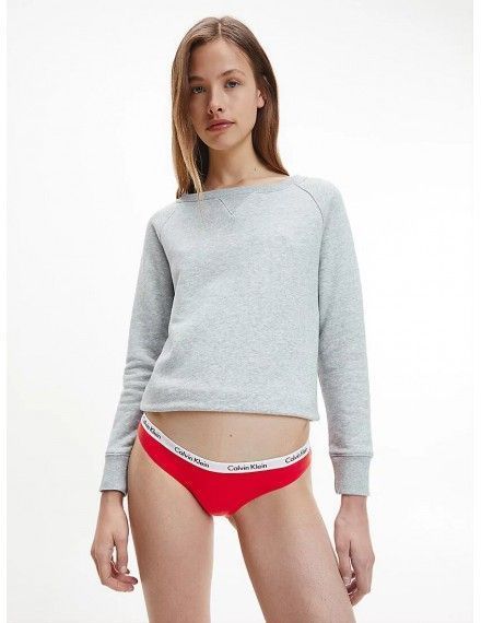Braga Bikini Calvin Klein Carousel (Rojo)