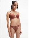 Sujetador Calvin Klein Invisible Push-Up Seductive Comfort (Ocre)