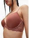 Sujetador Calvin Klein Invisible Push-Up Seductive Comfort (Ocre)